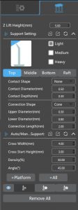 Supports Tab