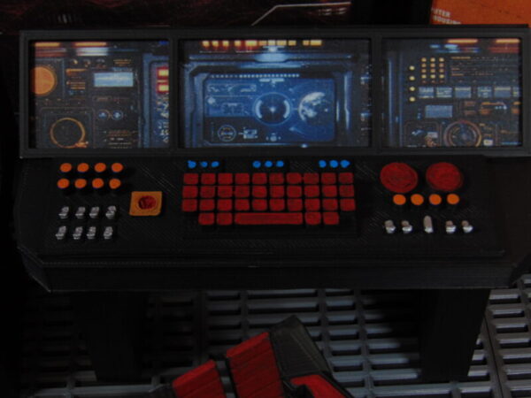 Custom COBRA Mission Control Command Center Diorama Prop Set for GI JOE Classified figures - Image 9