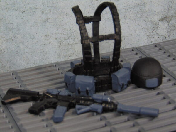 Custom 3pc Covert Ops Weapon and Accessory Set - Great for GI JOE Classified Figures - Image 11
