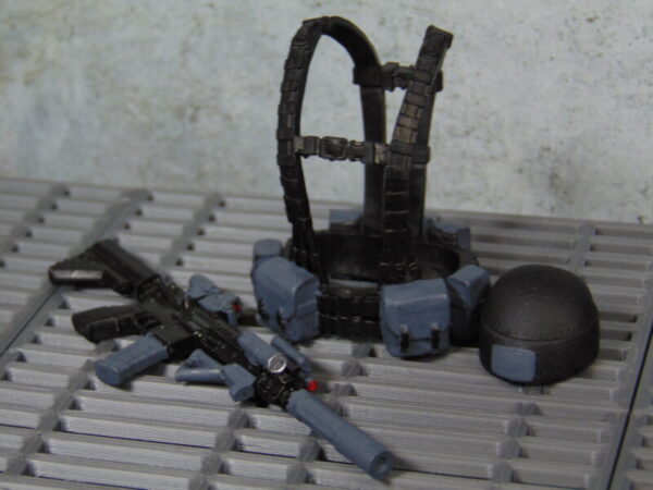 Custom 3pc Covert Ops Weapon and Accessory Set - Great for GI JOE Classified Figures - Image 10