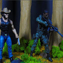 Custom GI JOE Classified Landscape Scenery Diorama Prop