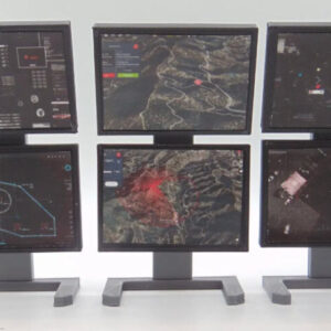 Custom 1:12 Scale Surveillance Command Center Computer Station Screen Upgrades