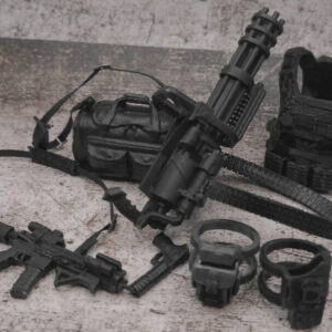Custom 1:12 Punisher Vigilante One-Man Army Tactical Load-Out Set