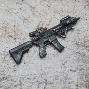 Custom 1:12 Scale Weathered HK 416 Assault Rifle for 6" Marvel Legends Figures