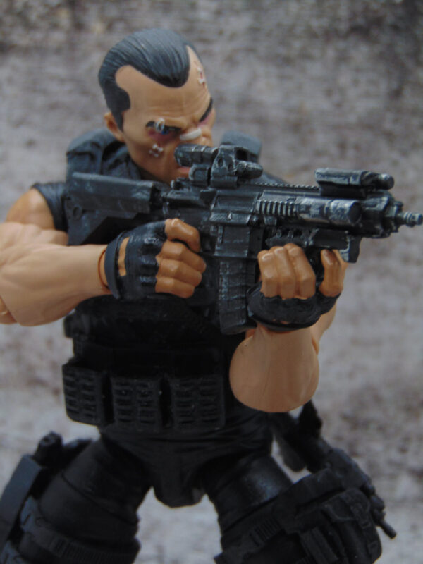 Custom 1:12 Scale Weathered HK 416 Assault Rifle for 6" Marvel Legends Figures - Image 3