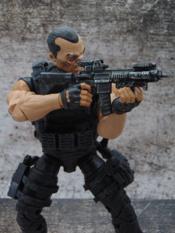 Custom 1:12 Scale Weathered HK 416 Assault Rifle for 6" Marvel Legends Figures - Image 4