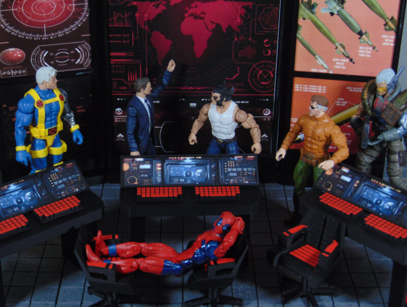 Custom 1:12 COBRA Mission Control Command Center Diorama Prop Set for 6" GI JOE Classified Marvel Legends Star Wars Figures - Image 6