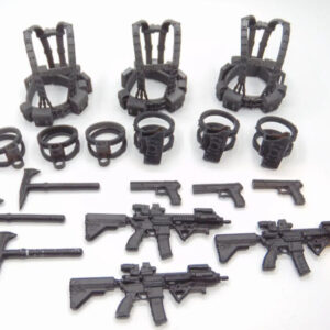 1:12 Steel Brigade Custom Load-Out Weapons Accessory Set for GI JOE Classified Army Builder