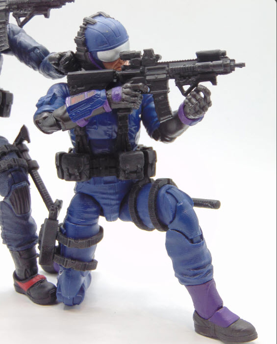 Custom 1:12 COBRA Trooper Load-Out Weapons Accessory Set for GI JOE Classified - Image 8