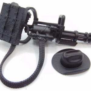Custom 1:12 Scale M134 Minigun Gatling Rig Set for 6" GI JOE Classified Figures