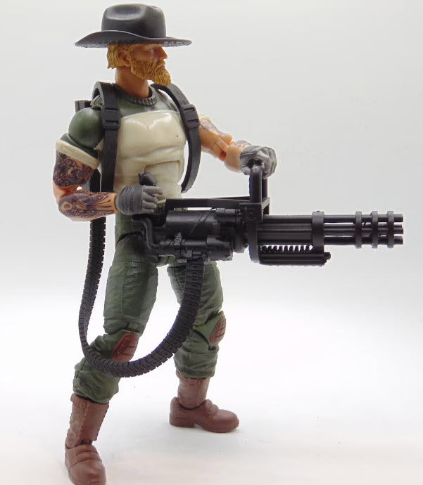Custom 1:12 Scale M134 Minigun Gatling Rig Set for 6" GI JOE Classified Figures - Image 11