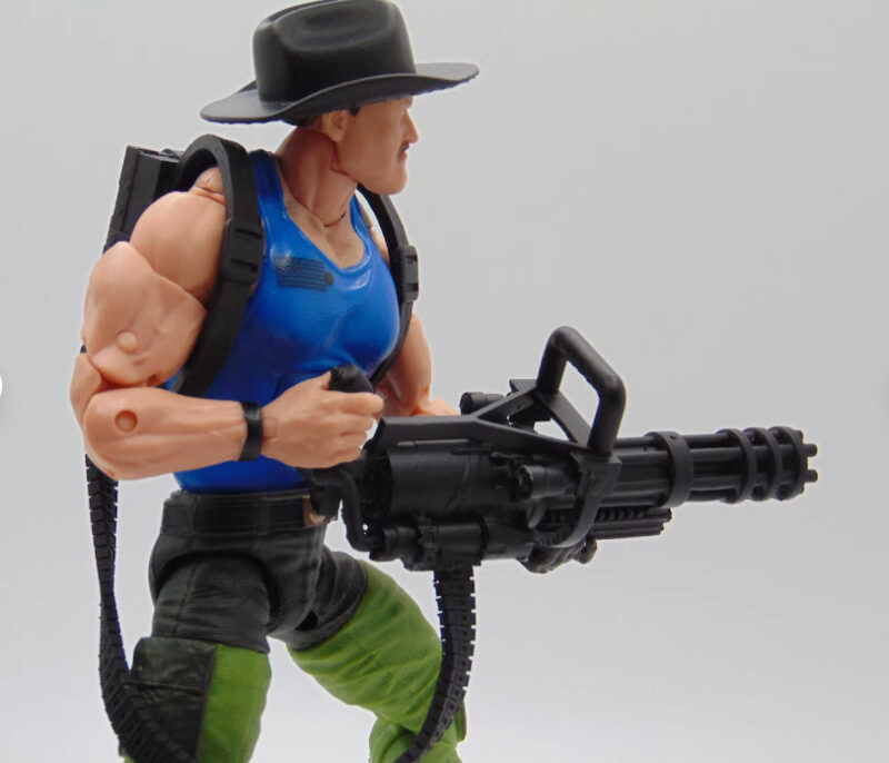Custom 1:12 Scale M134 Minigun Gatling Rig Set for 6" GI JOE Classified Figures - Image 3