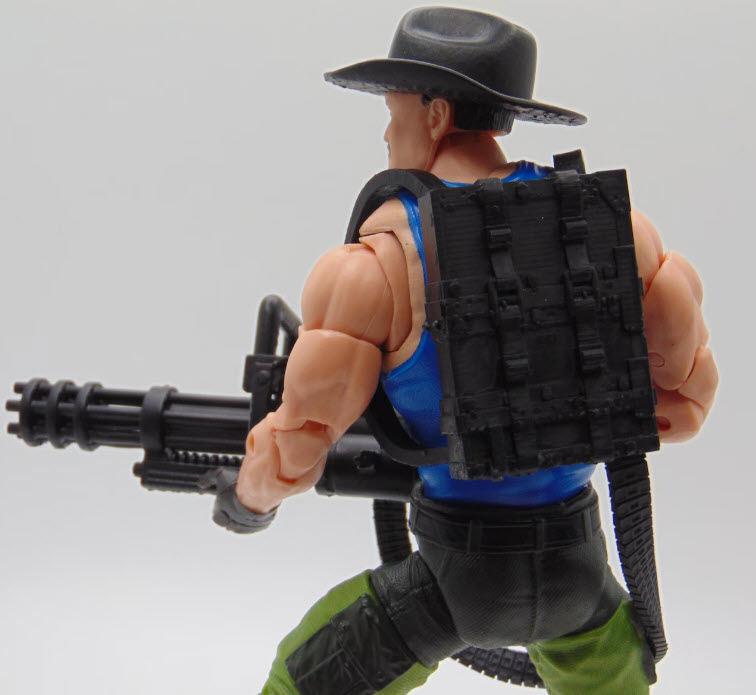 Custom 1:12 Scale M134 Minigun Gatling Rig Set for 6" GI JOE Classified Figures - Image 7