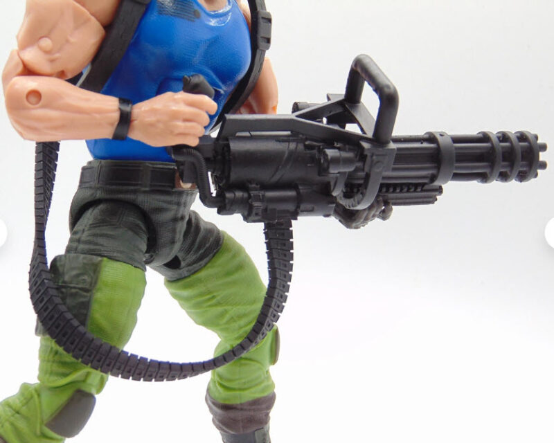Custom 1:12 Scale M134 Minigun Gatling Rig Set for 6" GI JOE Classified Figures - Image 8