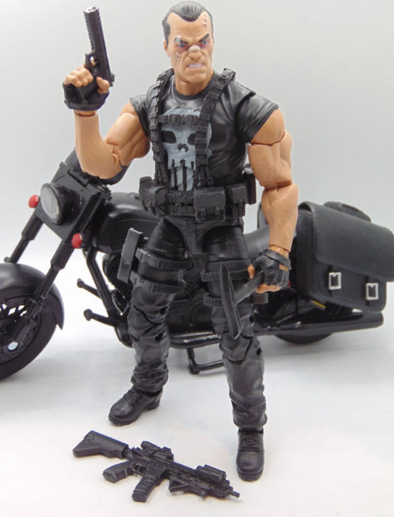 Custom 1:12 Marvel Legends PUNISHER Tactical Load-Out Weapons Accessory Set - Image 2