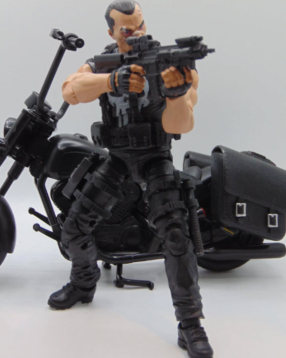 Custom 1:12 Marvel Legends PUNISHER Tactical Load-Out Weapons Accessory Set - Image 4
