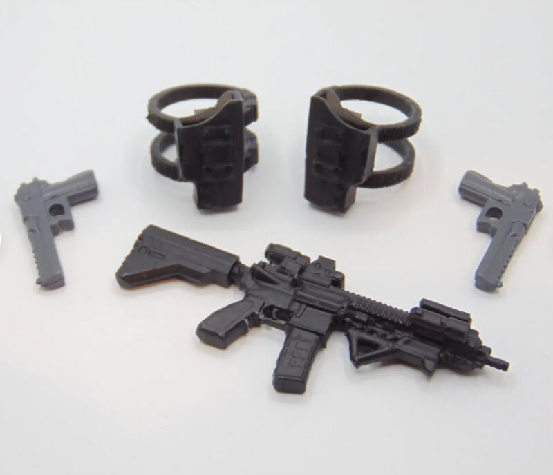 1:12 Scale Tactical Load-Out Custom Weapons and Accessories Set for G.I. JOE Classified and Marvel Legends Figures - Image 2