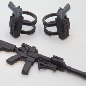 1:12 Scale Tactical Load-Out Assault Custom Weapons and Accessories Set for 6" Action Figures