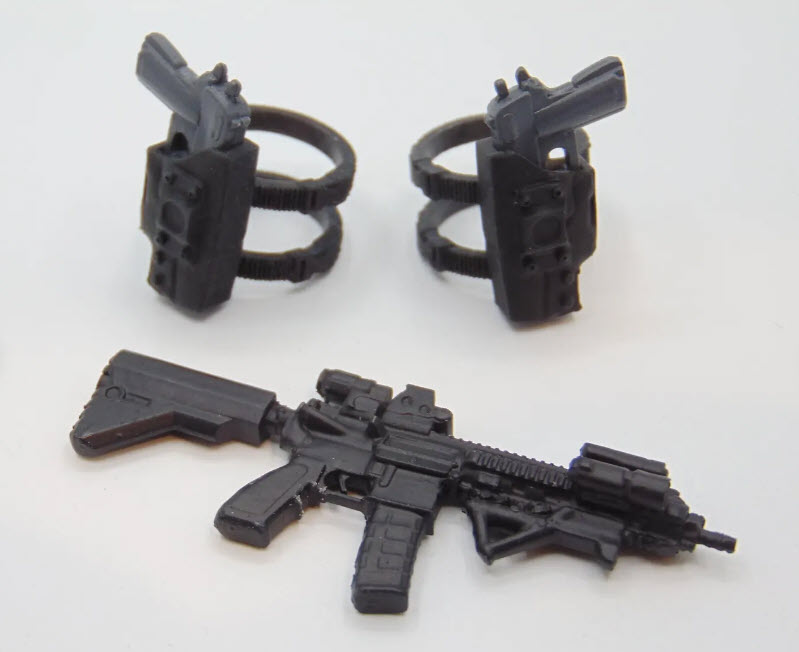 1:12 Scale Tactical Load-Out Custom Weapons and Accessories Set for G.I. JOE Classified and Marvel Legends Figures