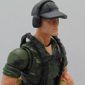 Tactical Baseball Hat with Headset Accessory for 1:12 Scale 6 inch Action Figures