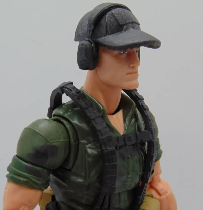 Tactical Baseball Hat with Headset Accessory for 1:12 Scale 6 inch Action Figures