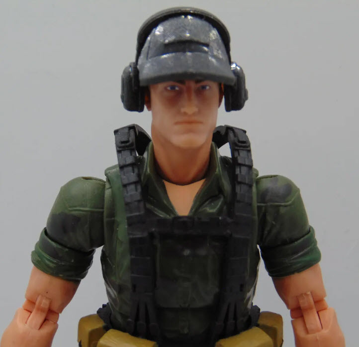 Tactical Baseball Hat with Headset Accessory for 1:12 Scale 6 inch Action Figures - Image 3