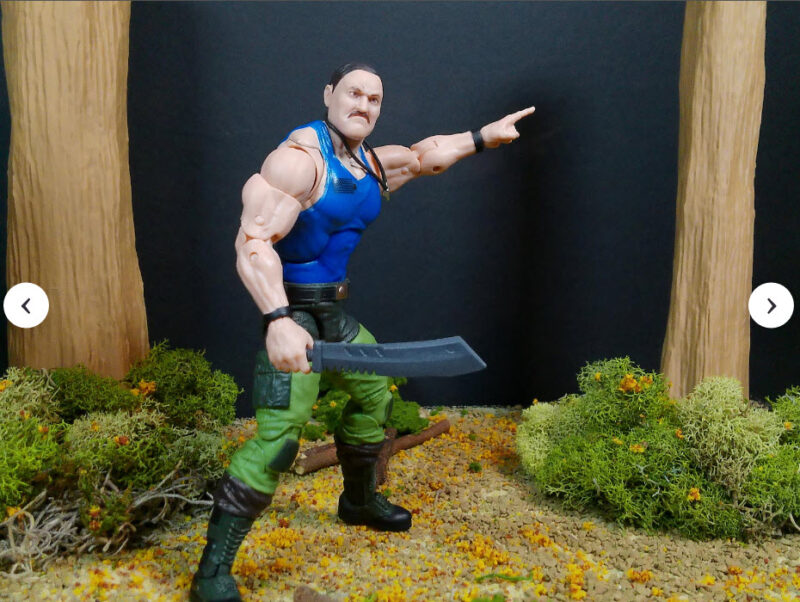 Custom 1:12 Scale Forest Tree Trunks Terrain Diorama Prop for 6" Action Figures - GI JOE, Marvel Legends, Star Wars - Image 4