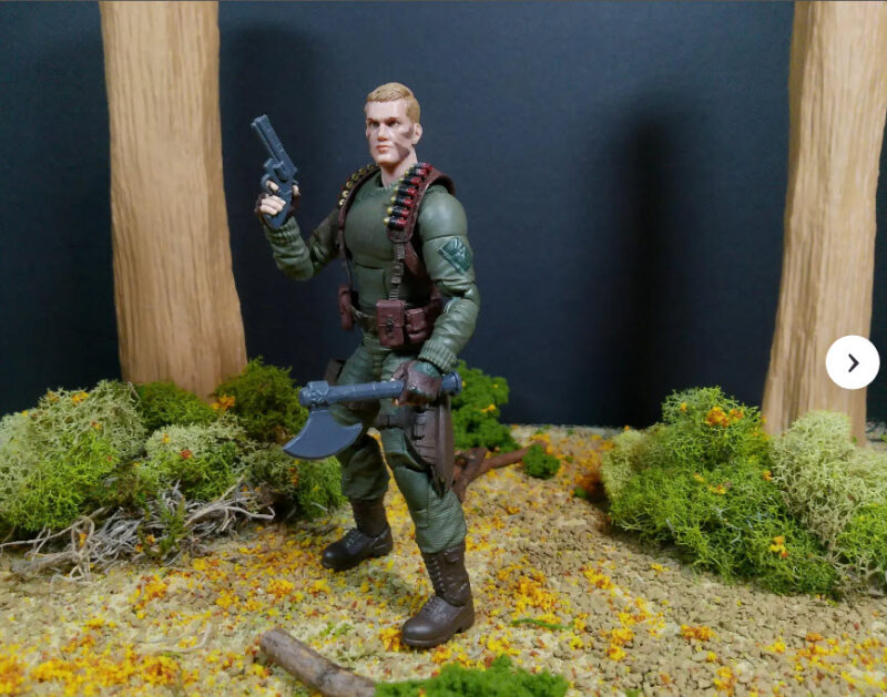 Custom 1:12 Scale Forest Tree Trunks Terrain Diorama Prop for 6" Action Figures - GI JOE, Marvel Legends, Star Wars - Image 5