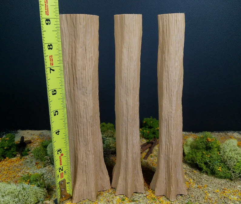 Custom 1:12 Scale Forest Tree Trunks Terrain Diorama Prop for 6" Action Figures - GI JOE, Marvel Legends, Star Wars - Image 9