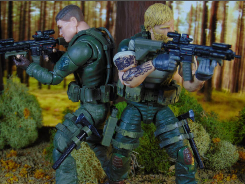 Custom 1:12 Jungle Ops Tactical Load-Out Gear - Great for 6" GI JOE Classified, Marvel Legends, Action Force and MEZCO One12 Figures
