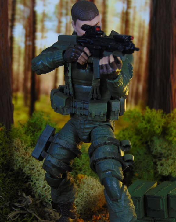 Custom 1:12 Jungle Ops Tactical Load-Out Gear - Great for 6" GI JOE Classified, Marvel Legends, Action Force and MEZCO One12 Figures - Image 13