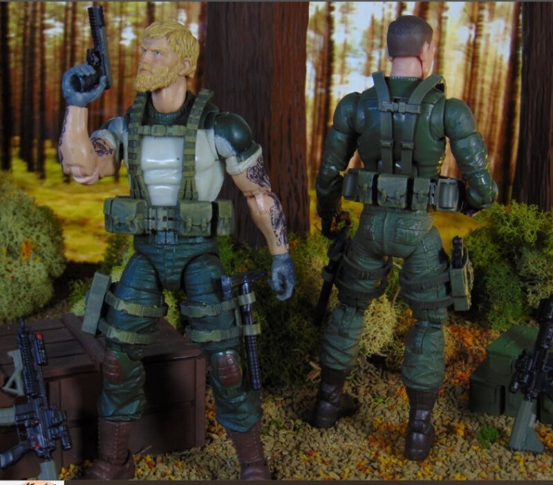 Custom 1:12 Jungle Ops Tactical Load-Out Gear - Great for 6" GI JOE Classified, Marvel Legends, Action Force and MEZCO One12 Figures - Image 2