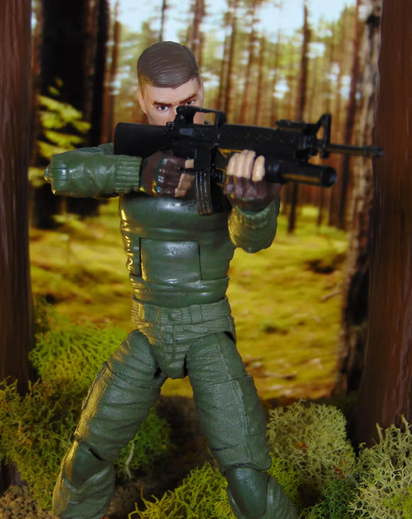 Custom Weapon 1:12 Scale M16 Assault Rifle with Grenade Launcher - Great for GI JOE Classified, Marvel Legends & MEZCO One12 - Image 3