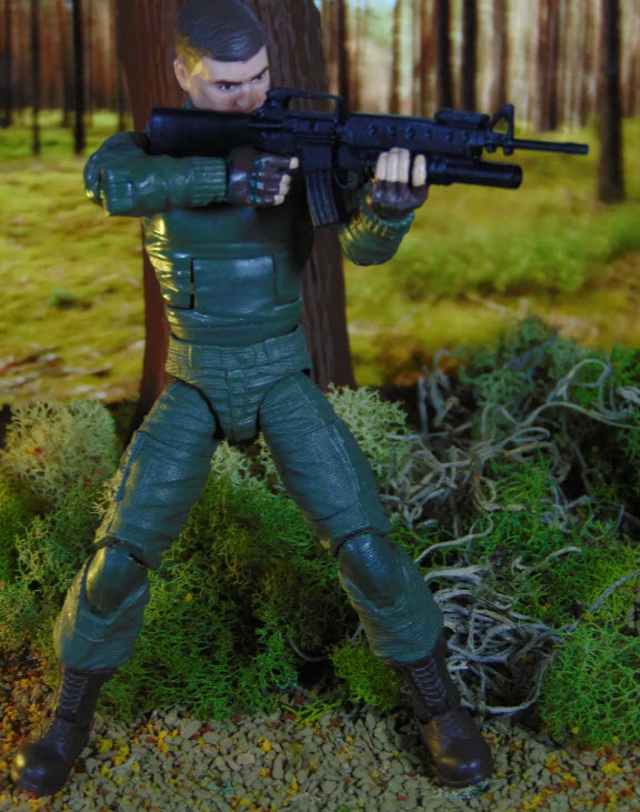 Custom Weapon 1:12 Scale M16 Assault Rifle with Grenade Launcher - Great for GI JOE Classified, Marvel Legends & MEZCO One12 - Image 8