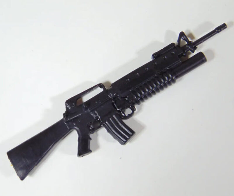 Custom Weapon 1:12 Scale M16 Assault Rifle with Grenade Launcher - Great for GI JOE Classified, Marvel Legends & MEZCO One12 - Image 9