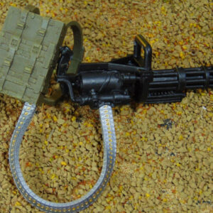 Custom 1:12 Scale Premium M134 Minigun Gatling Rig Set - Great for GI JOE Classified, Marvel Legends & MEZCO