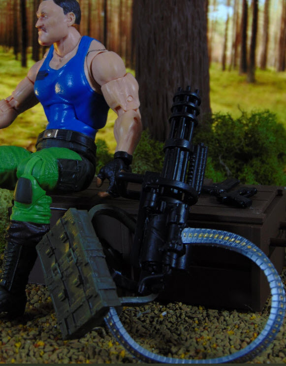 Custom 1:12 Scale Premium M134 Minigun Gatling Rig Set - Great for GI JOE Classified, Marvel Legends & MEZCO - Image 10