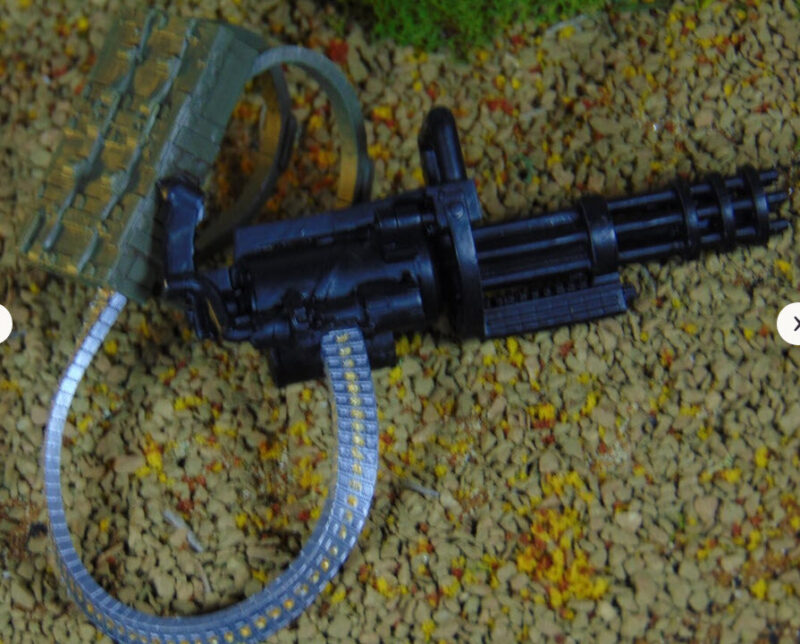 Custom 1:12 Scale Premium M134 Minigun Gatling Rig Set - Great for GI JOE Classified, Marvel Legends & MEZCO - Image 13